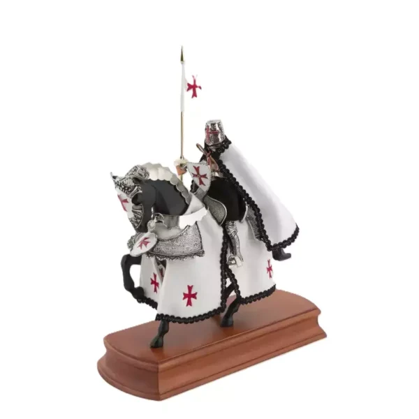 Caballo Templario 35x35cm