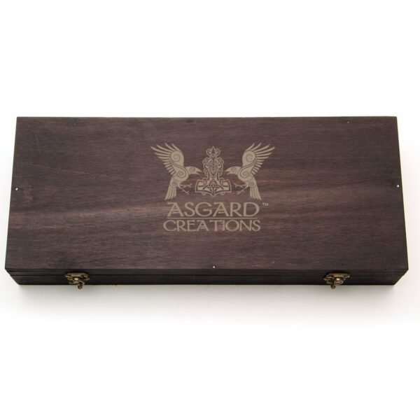 Juego de Hacha y Cuchillo Vikingo - Caja - - Imagen 10