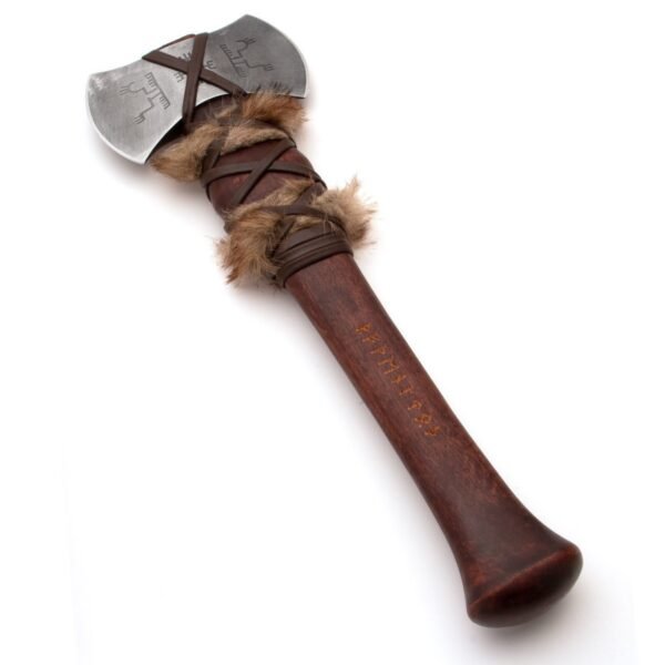 Juego de Hacha y Cuchillo Vikingo - Caja - - Imagen 7