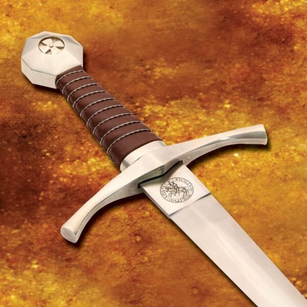 Accolade Dagger, Daga de los Caballeros Templarios, 42 cm - Imagen 7